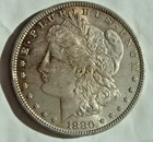 1880 Morgan Silver Dollar $1.00 - AU+
