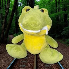 Aurora Baby Plush Gator Alligator Zipper Mouth Stroller Buddy Stuffed Animal 10"