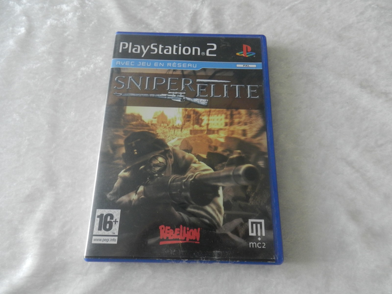 Jeux PS2 Playstation 2 SNIPER ELITE complet CIB CD état très bon