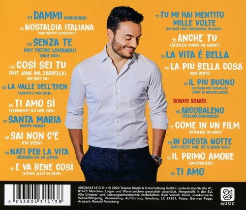 Giovanni Zarrella La Vita È Bella (Gold-Edition) (CD) (US IMPORT) - Picture 2 of 4