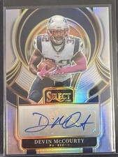 2025 Panini Select Devin McCourty Auto Silver Prizm