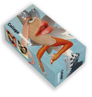 Collage Memory Game by Anja Brunt (English) Cards Book