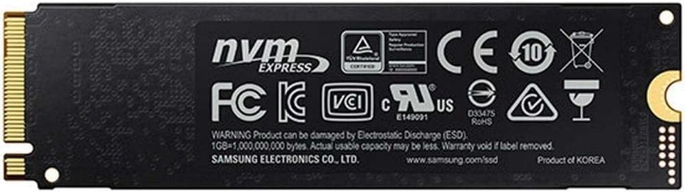 Samsung 970 EVO Plus NVMe M.2 500 GB Internal SSD (MZ-V7S500B/AM