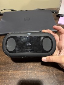 Japanese Black PlayStation Vita PSVITA 2000 System W/Charger Tested/Works B26