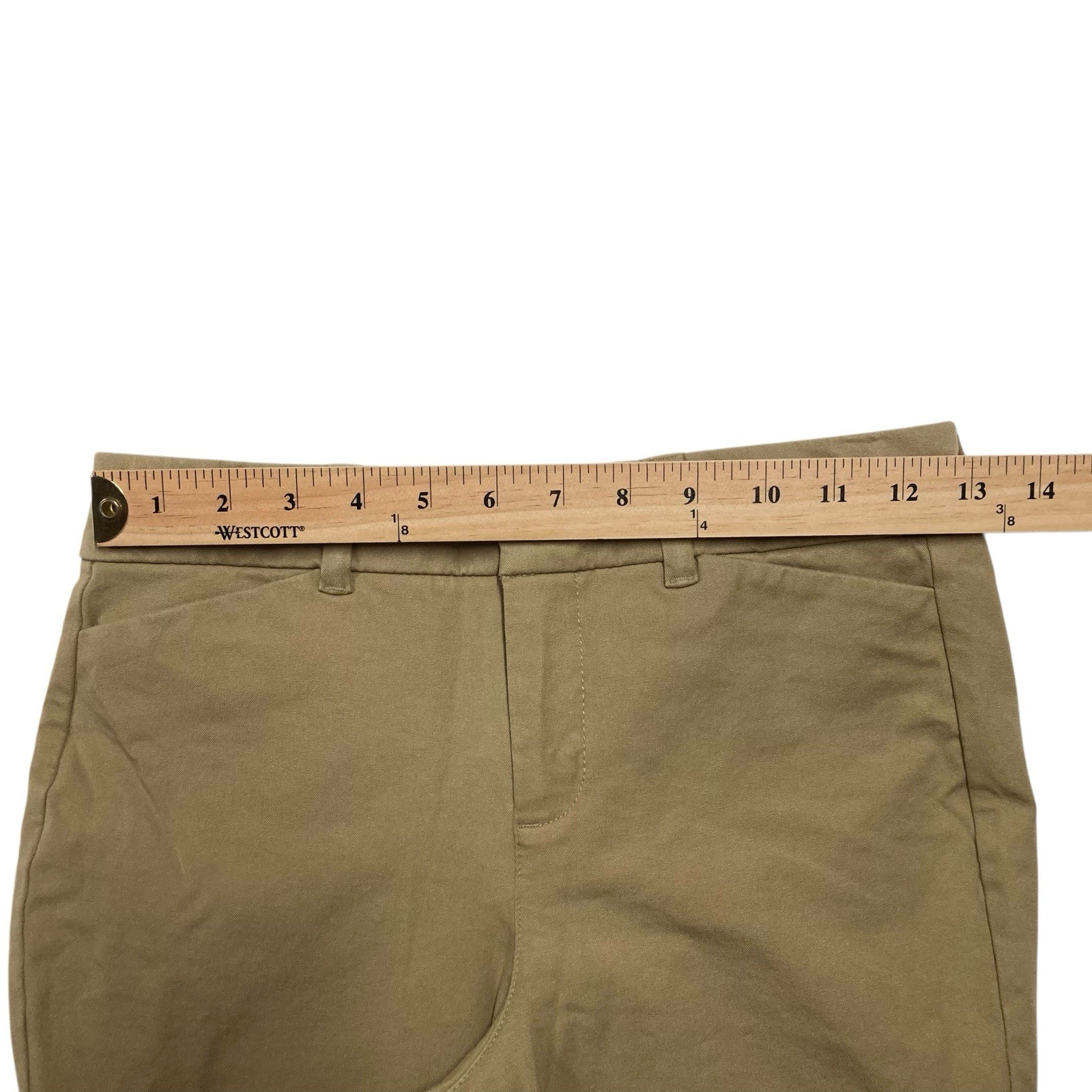 Old Navy Pixie | Tan High-Rise Pixie Skinny Chino… - image 7