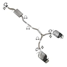 Direct-Fit Pair of Muffler w/ Resonator YPipe Kit fits: 2007-2012 CX-9 3.5L 3.7L