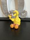 Vintage Big Bird Sitting with Small Bird PVC Figure Applause Sesame Street