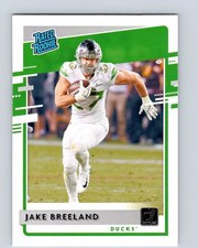 2020 Panini Chronicles Draft Picks #14 Jake Breeland Oregan Ducks RC