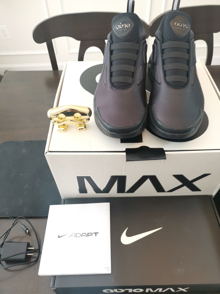 Size 10.5 - Nike Adapt Auto Max Triple Black for sale online | eBay