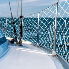 Windyun Boat Safety Lifeline Netting Marine Safety Guardrail Netting Safe Banist
