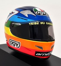 Minichamps 1/8 Valentino Rossi Winter Test 2003 AGV Moto GP Crash Helmet Case