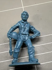 VINTAGE TOY SOLDIER TIM MEE BLUE AIR FORCE PILOT WW2 