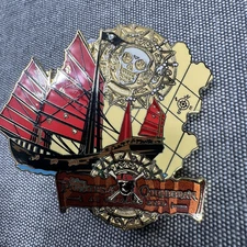 Disney Pin Empress Ship Pirates of the Caribbean At Worlds End LE 250 Sparrow