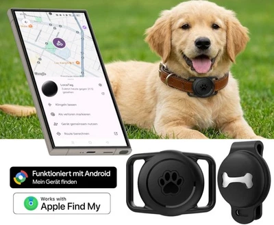 smartPW Haustier Tracker Hunde Standortverfolger für Halsband - Android & iPhone - Bild 1 von 4