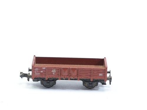 Minitrix N Güterwagen Niederbordwagen 41542 DB | Condition: Gebraucht