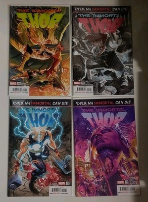 IMMORTAL THOR (2025) #22-25 VF+ COMPLETE FINAL ARC SET MARVEL COMICS