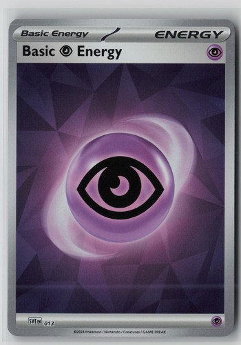Basic Psychic Energy 013 Scarlet & Violet Energies Holo Near Mint AP29