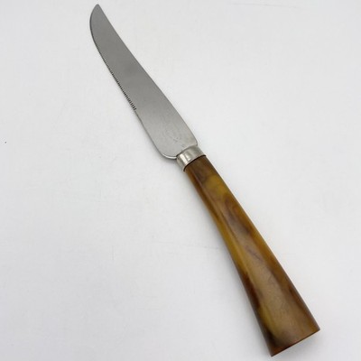 Vintage Knife Bakelite Handle Sheffield Stainless Steel Blade E Parker & Sons