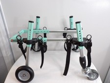 WALKIN WHEELS FULL SUPPORT ADJUSTABLE SMALL 8-25 LB DOG WHEELCHAIR SEA FOAM NWOT