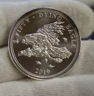 2019 Zombucks Dying Eagle 1 oz .999 Silver Round Zombie Apocalypse Currency
