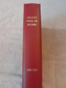 George H. Hitchings Collected Papers 1988 Nobel Prize Medicine/Physiology '28-52
