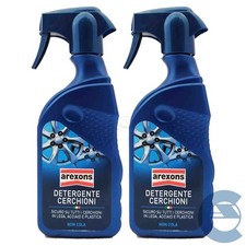 Arexons 8372 Detergente Cerchioni Lega Acciaio Pulisci Cerchi Auto 2 X 400ml