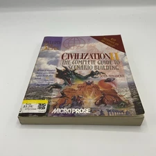 Civilization II Official Strategy Game Guide To Scenario Building W/ CD Rom PC