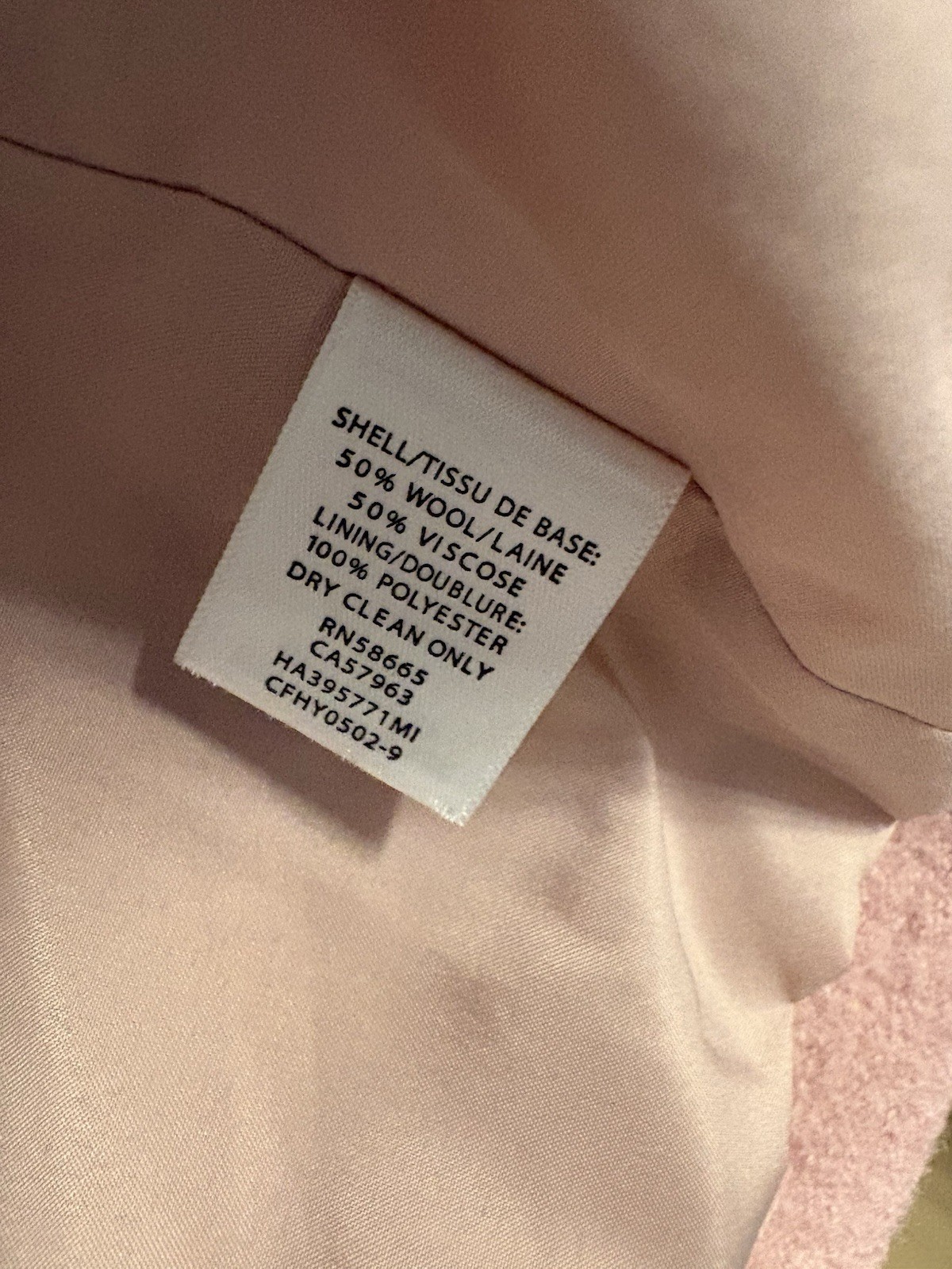 Halogen Pink Collared Zip Button Short Jacket M W… - image 4