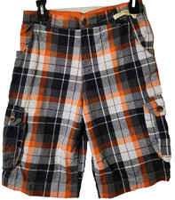 New With Tag - Boys Faded Glory Casual Cargo Shorts - Size 14