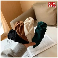 Fashion Hair Hoop Hair Bands for Women Girls Flower Solid Color Headbands Design