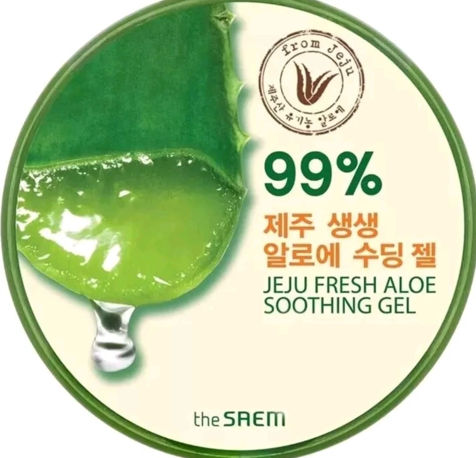Gel de Aloe Vera Orgánico con Aloe 100% Puro - Gel Calmante de Aloe Fresco Jeju -... Foto 3 de 3