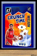 2025 Donruss WNBA #12 - Crunch Time Press Proof Blue - A'ja Wilson