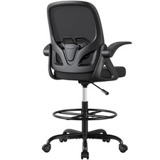 Drafting Chair Tall Office Chair For Standing Desk Breathable Mesh Ergonomic... Drafting Chair Tall Office Chair For Standing Desk Breathable Mesh Ergonomic...