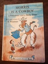 Morris The Moose Series, VINTAGE Morris Is A Cowboy Book