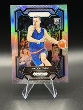 Nikola Topic RC SILVER PRIZM 2024 Panini Prizm Draft Picks Belgrade