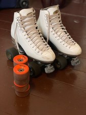 Riedell Quad Roller Skate Model 120 White - S...
