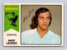 1974-75 O-Pee-Chee WHA #60 Andre Lacroix