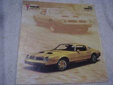 1976 Pontiac Firebird Trans Am  Brochure -original