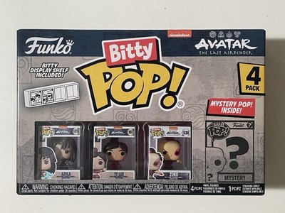 Funko Bitty Pop Avatar the last airbender  Azula, Ty Lee, Zuko & Mystery Figure