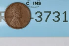 1909 1c LINCOLN WHEAT BACK WHEATIE CENT PENNY RAW-3731