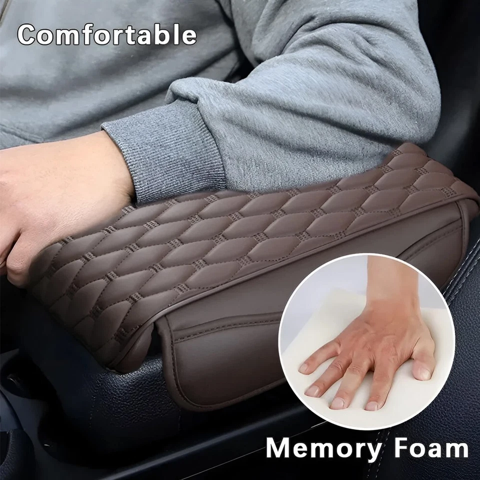 Armrest Cover Cushion Pad For Mercedes C W204 W205 Citan CLA C117 CLE SLC - Image 4 of 4