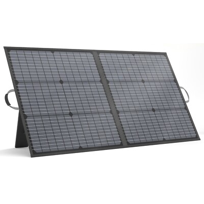 MHPOWOS 110W Portable Solarpanel Charges for ECOFLOW RIVER 3 Powerstation 245Wh