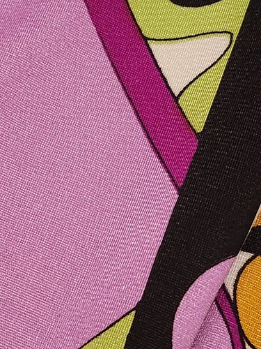 Mono vintage años 60 Mod Op Art Vivara estampado Palazzo S - Imagen 14 de 18