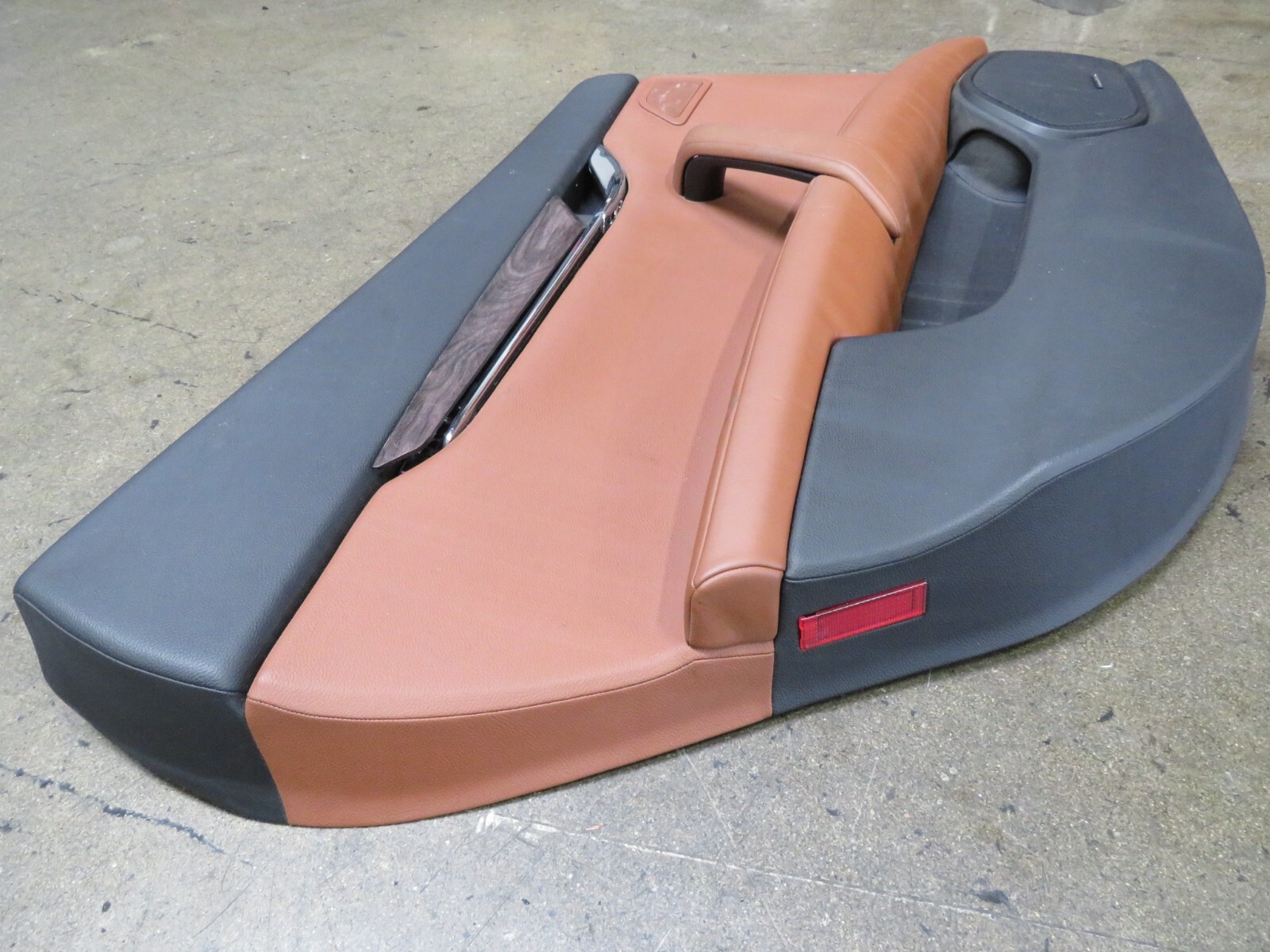 2016 Maserati Quattroporte, LH, Left, Rear Door Panel, Black/Brown, Used