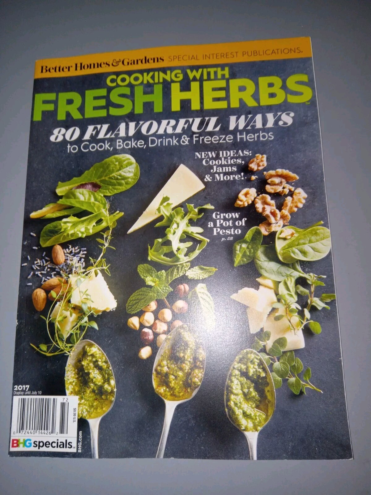 Better Homes Gardens Cooking Fresh Herbs Magazine 2017