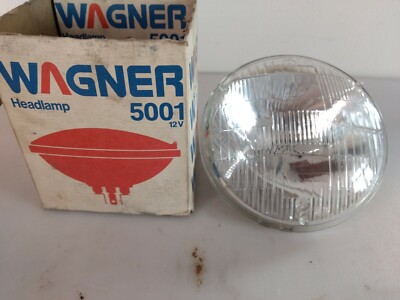 Wagner 5001 12v Sealed Headlamp Round