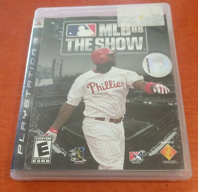 MLB 08 The Show Sony PlayStation 3 PS3 Major League Baseball Minor Players dolby