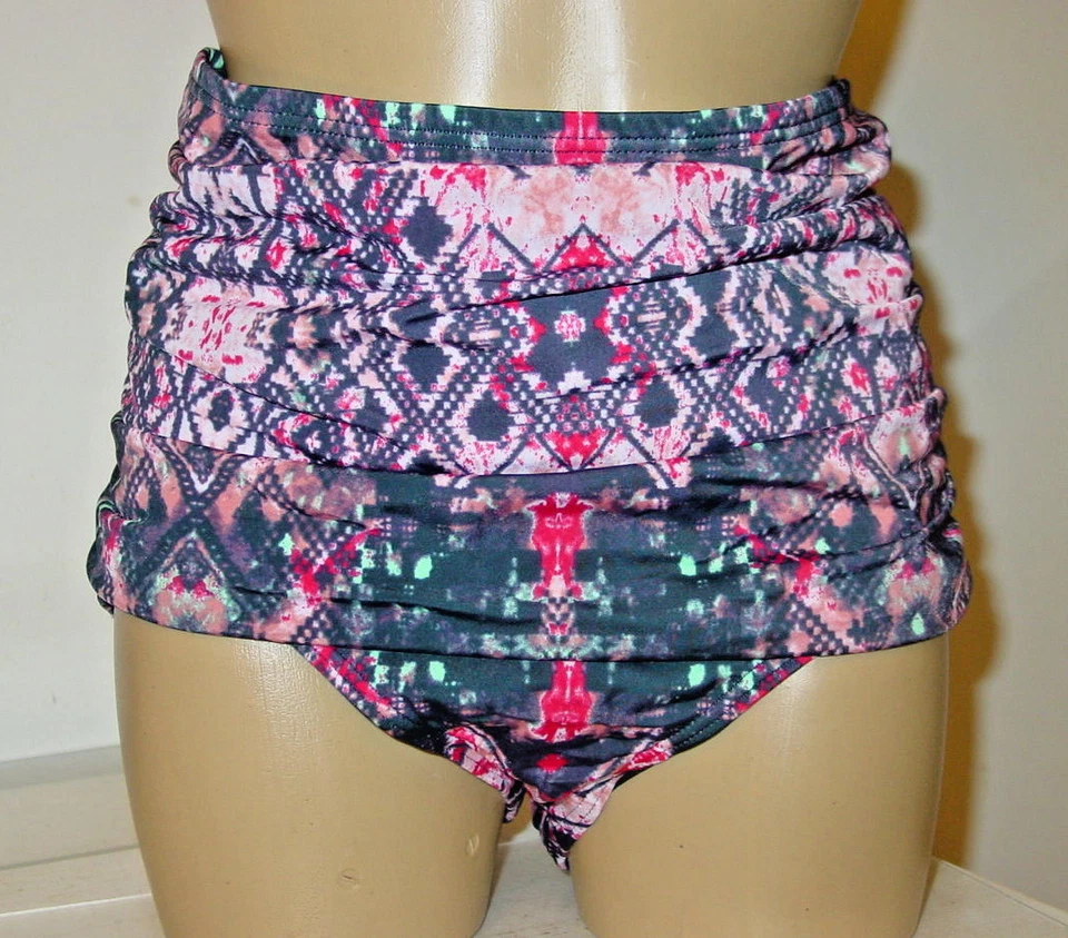 Urban Outfitters якорь синий купальник розовый высокая талия бикини 2 изделия комплект-S новый - Изображение 3 из 4