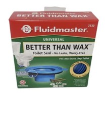 Fluidmaster Toilet Seal Replacement Universal Wax Free 7530