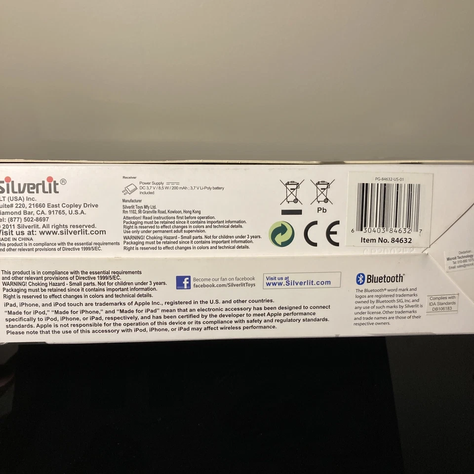 Silverlit Interactive Bluetooth R/C Blu-Tech Heli BSH-A B4620 - Image 4 of 4